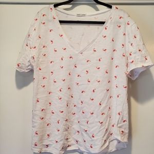 Sweet Romeo Pink Flamingo T-Shirt